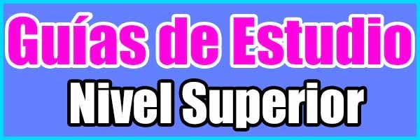 Guías de Estudio Nivel Superior