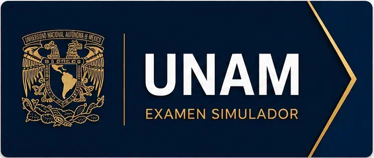 Examen simulacro UNAM por área