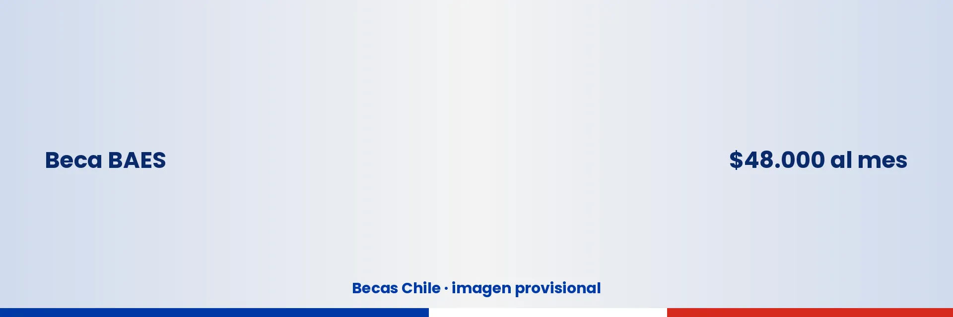 Beca BAES de alimentación JUNAEB
