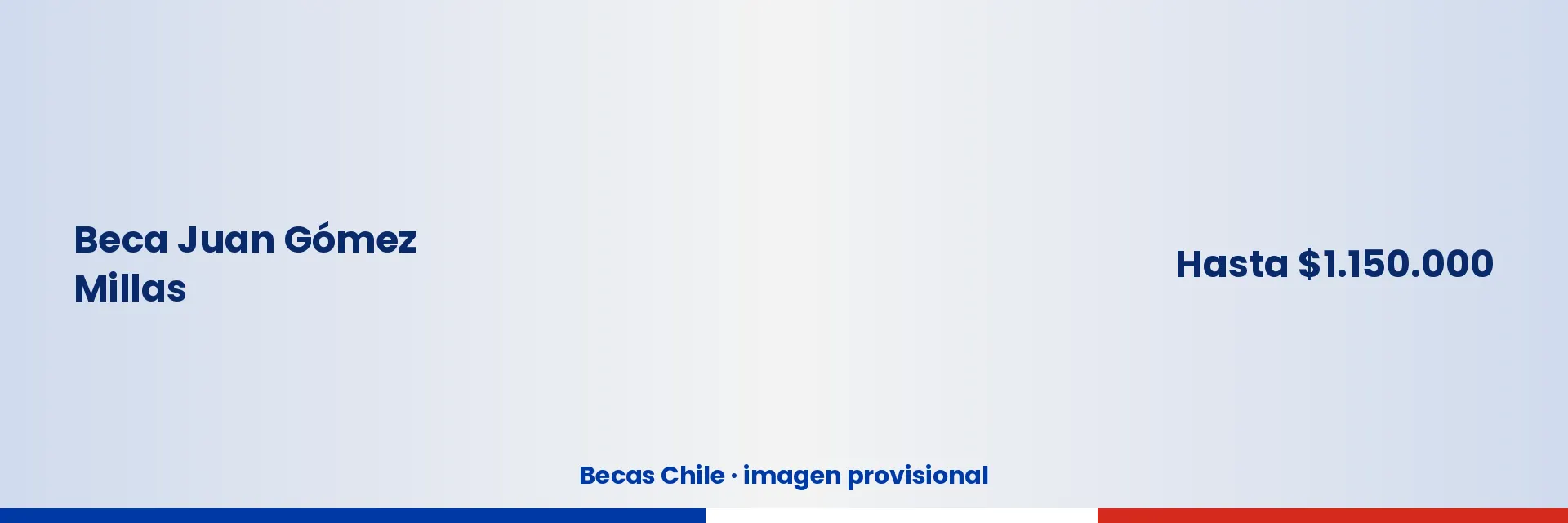 Beca Juan Gómez Millas para estudiar en Chile