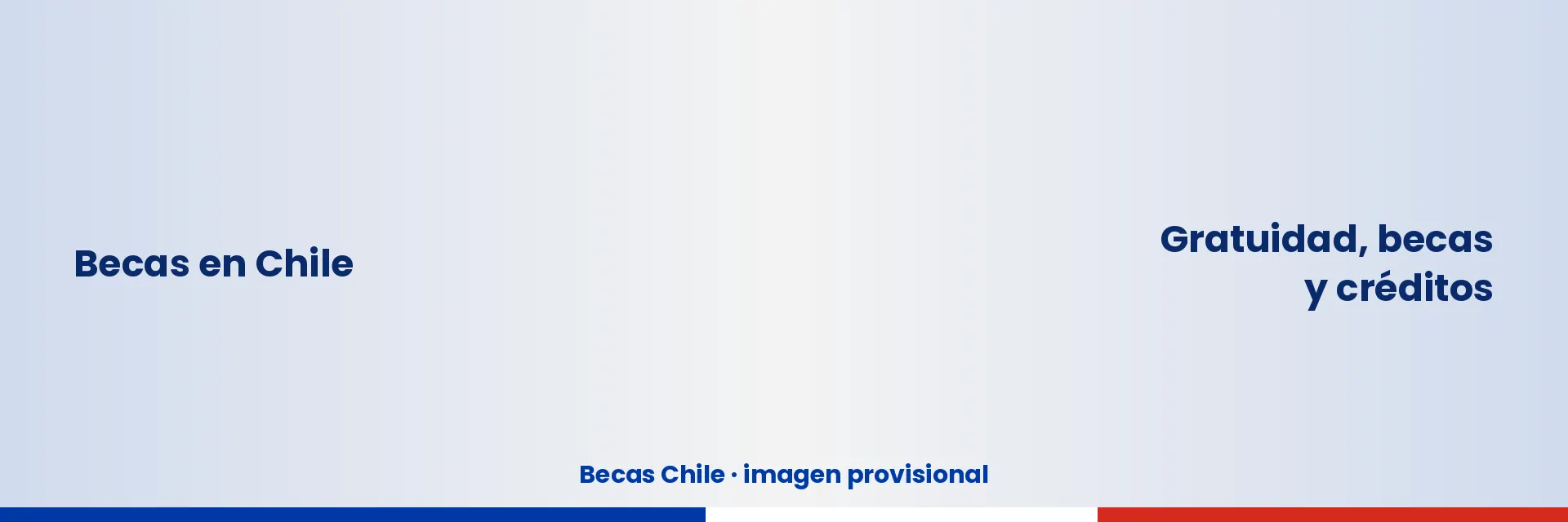 Becas en Chile para la educación superior