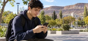 Becas Gregorio Álvarez inscripción: estudiante neuquino postulando desde el celular