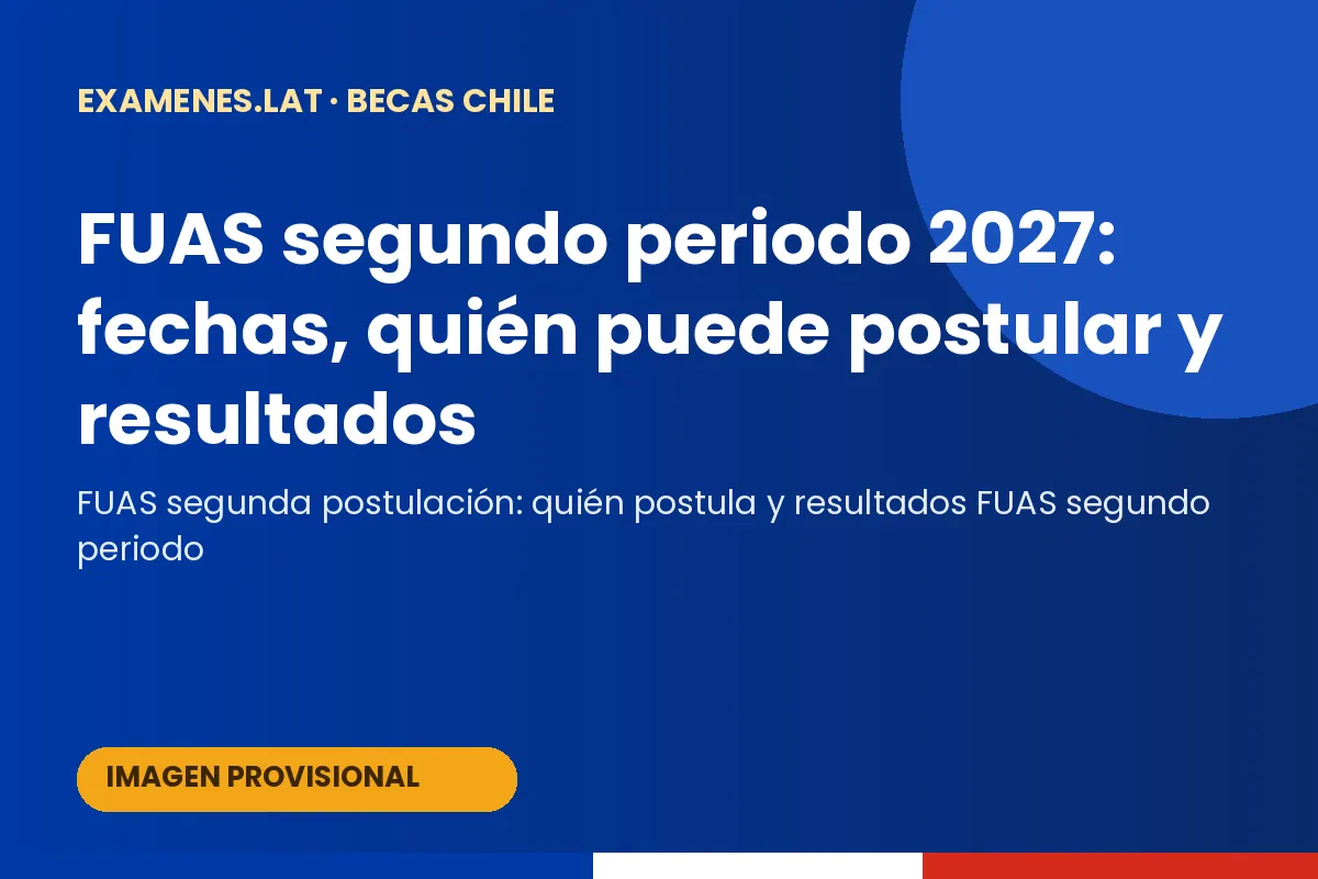 Estudiante completando el FUAS segunda postulación en febrero