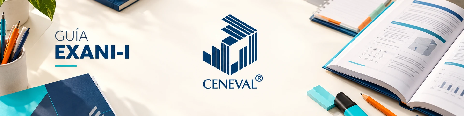 Guía EXANI-I del CENEVAL gratis en PDF con temario y reactivos resueltos para el examen de ingreso a preparatoria