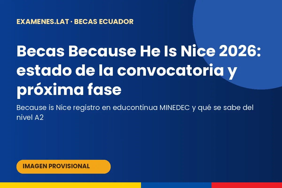 Joven ecuatoriano registrándose en un curso de inglés gratis