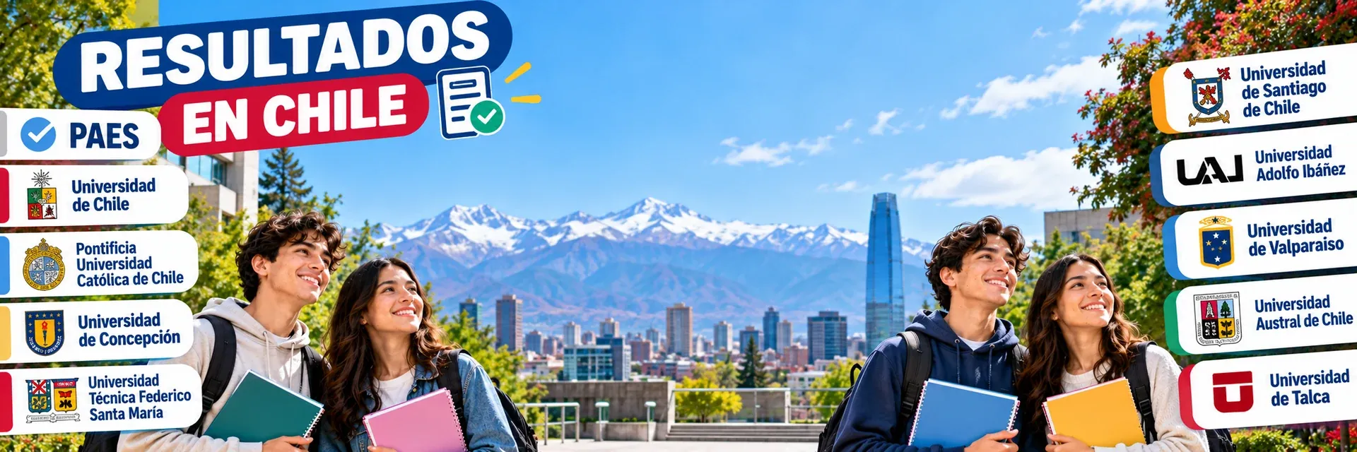 Resultados de admisión en Chile: listas de ingresantes y consulta de puntajes
