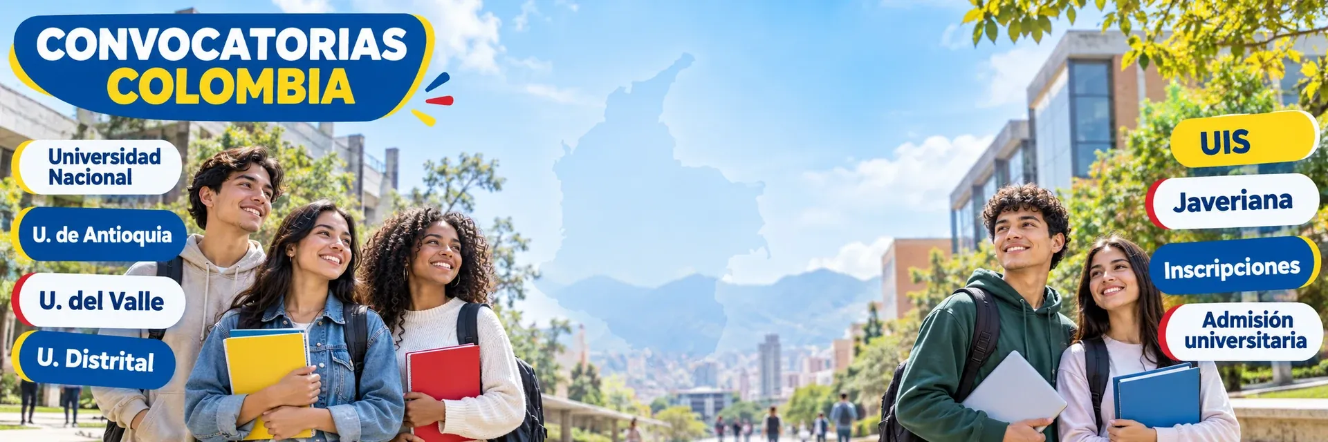 Convocatorias de admisión en Colombia: fechas de inscripción y requisitos de universidades