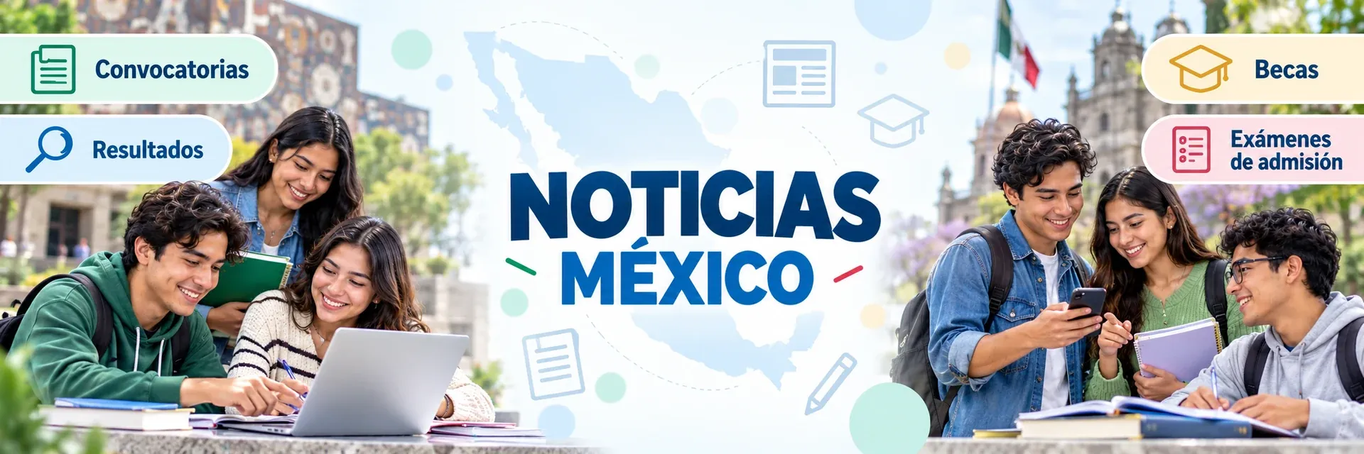 Noticias de admisión y becas en México: convocatorias, resultados y exámenes