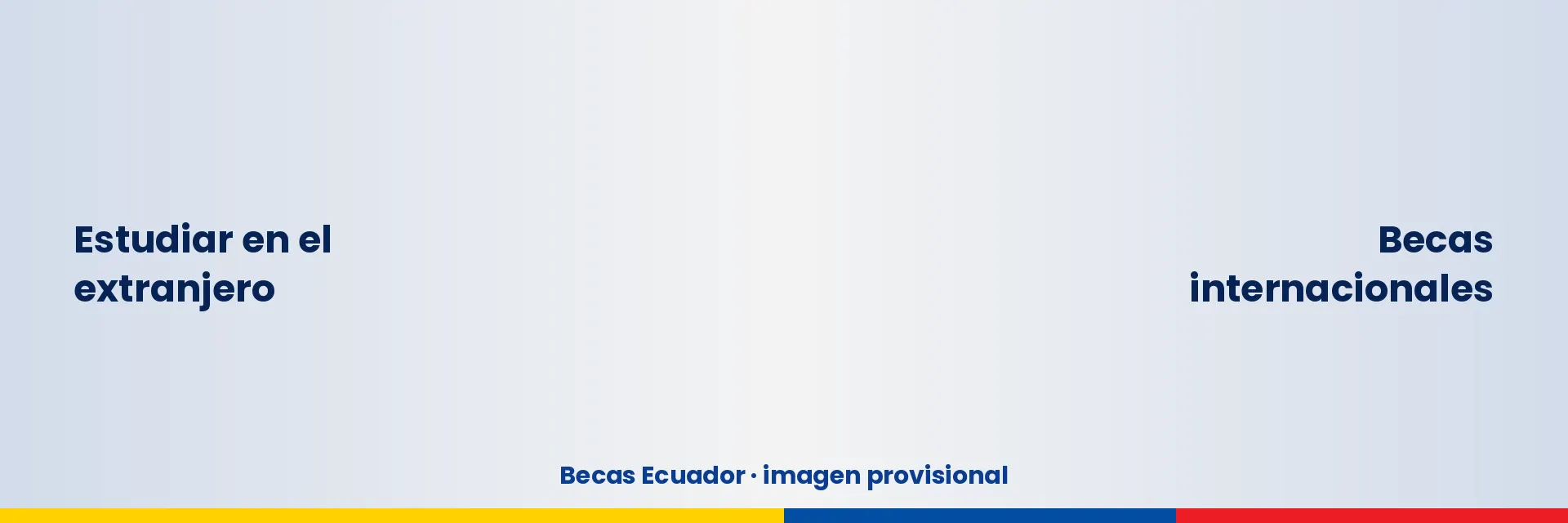 Panorámica de estudiantes internacionales