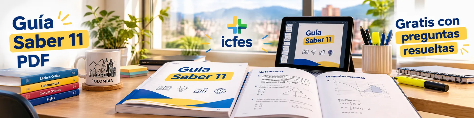 Guía Saber 11 en PDF gratis para estudiar el examen ICFES