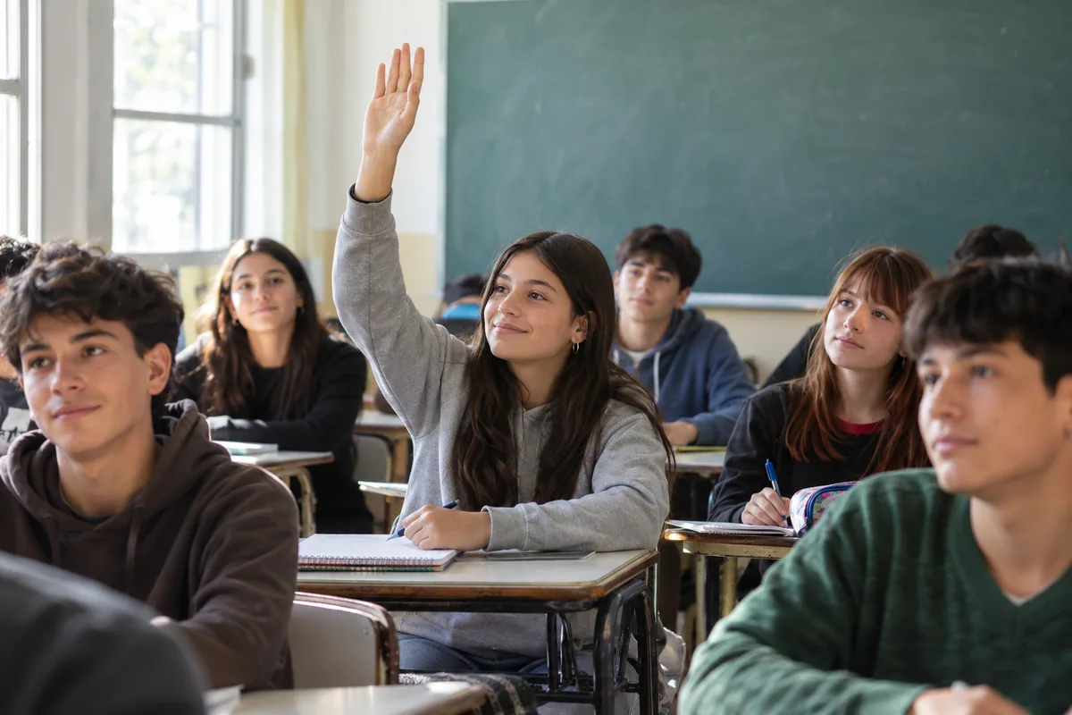 Progresar Obligatorio: estudiantes del secundario en el aula