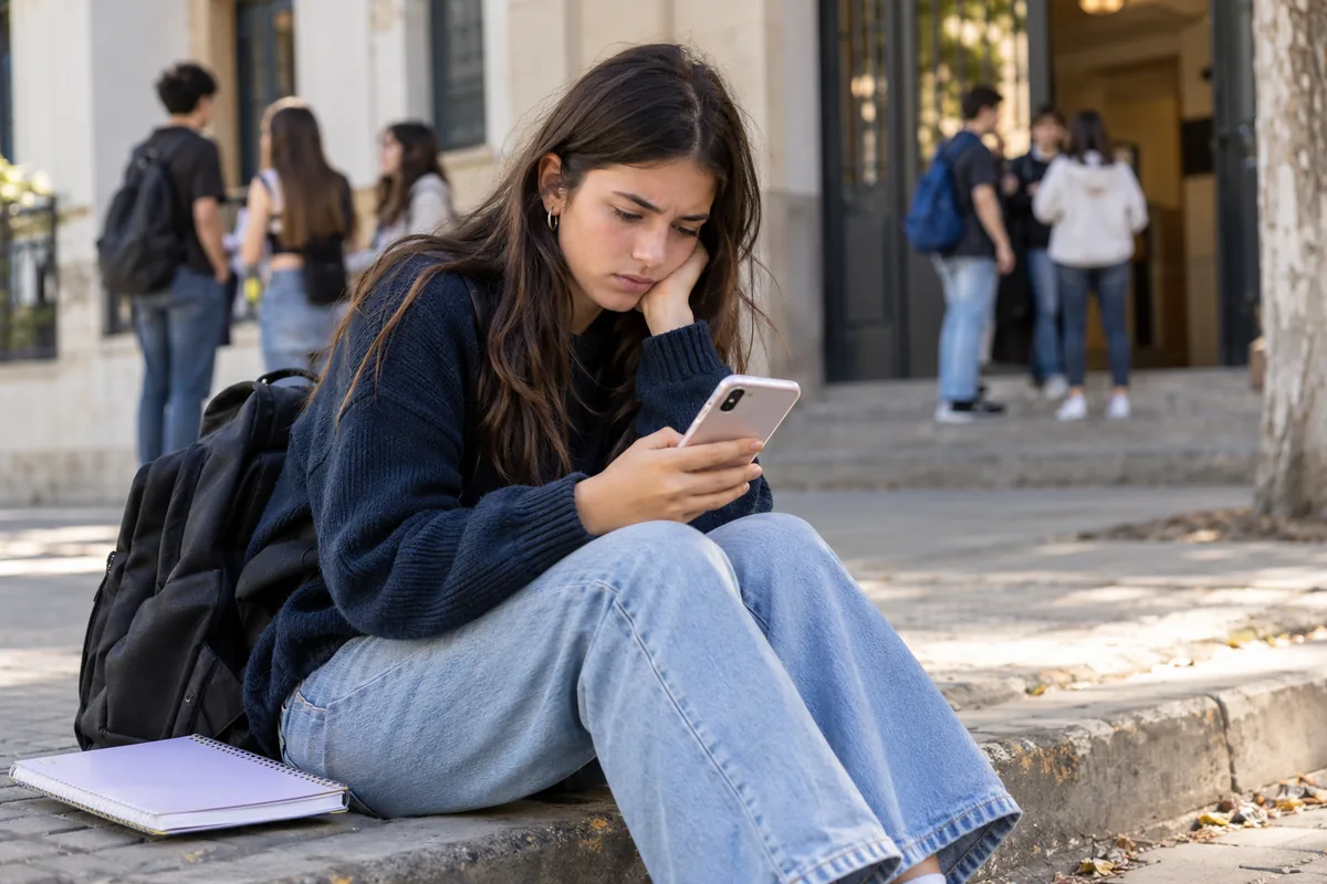 Retenido Progresar: estudiante revisando el pago parcial de la beca
