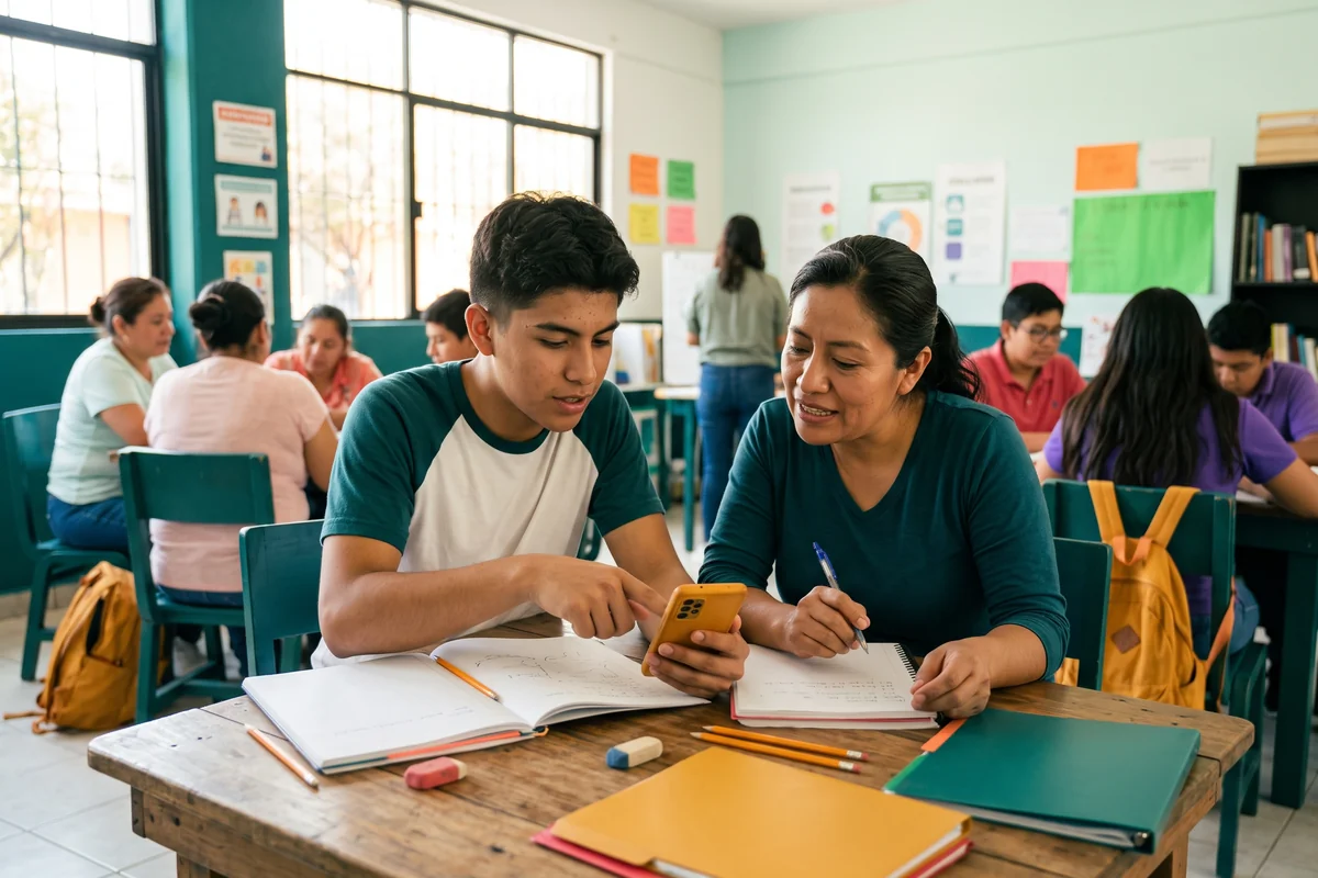 Secundaria INEA para mayores de 15 años