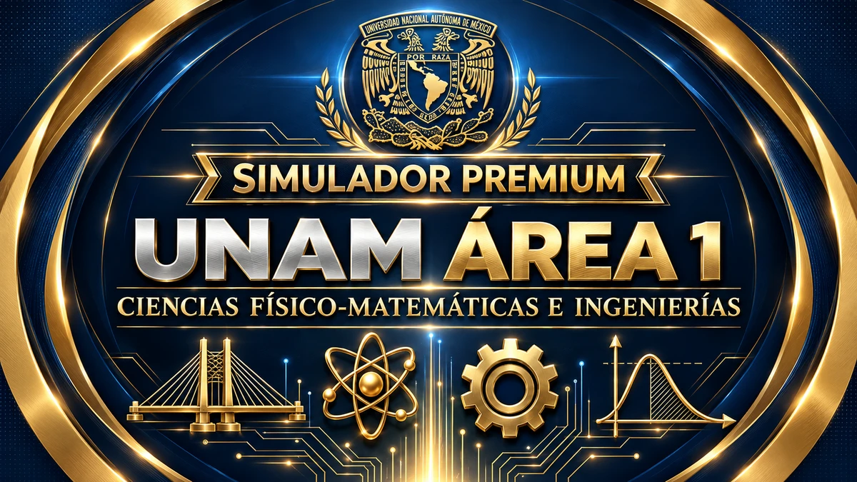 Examen Simulador Premium UNAM Área 1