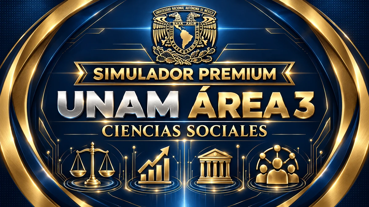 Examen Simulador Premium UNAM Área 3