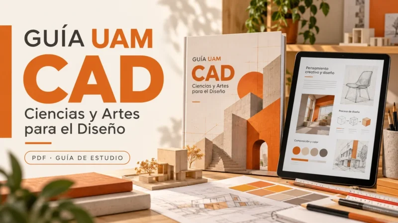 Guía UAM CAD en PDF: guía de estudio de Ciencias y Artes para el Diseño