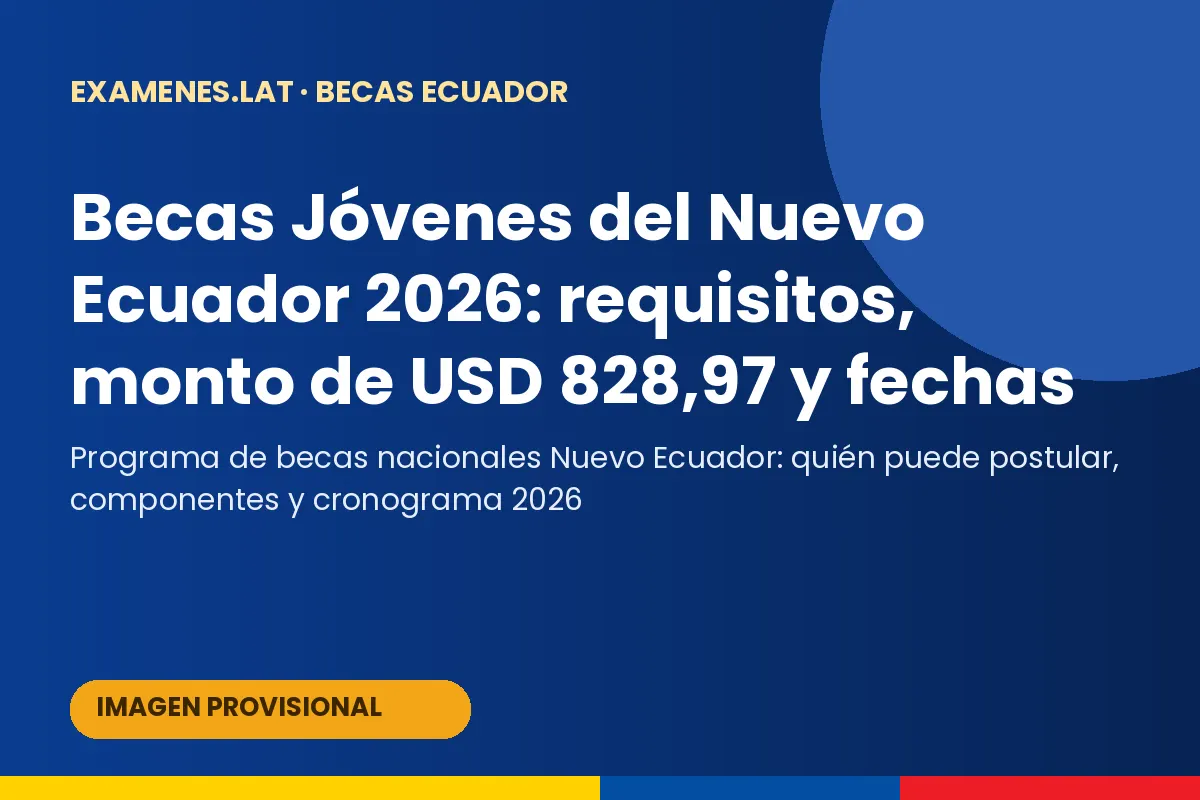 Universitarios ecuatorianos de 18 a 29 años en un pasillo de la universidad